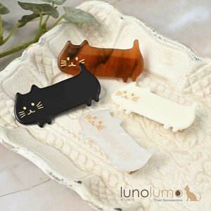 Clip Brown Hair Clip Cat
