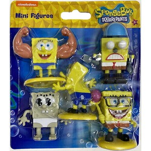 Figure/Model Mini Spongebob Figure Set of 5