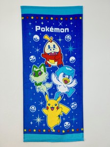 Face Towel Character Blue Pokemon