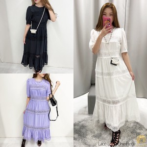 Casual Dress Flare Long Dress Tiered