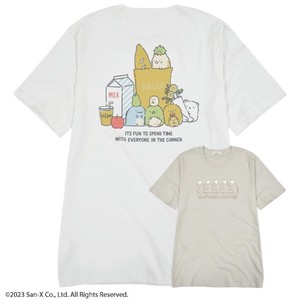 T-shirt Sumikkogurashi San-x Character T-Shirt Tops Printed Short-Sleeve