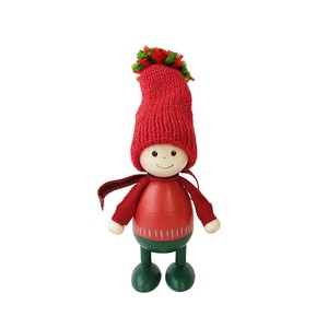 6/3AM迄 【2024クリスマス予約】[Nordika Design］ツインズ　赤いセーターのふとっちょ男の子