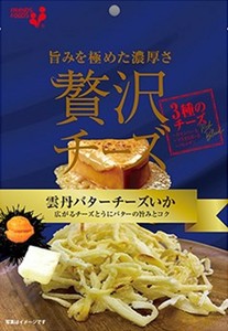 【贅沢チーズ】雲丹バターチーズいか　55g