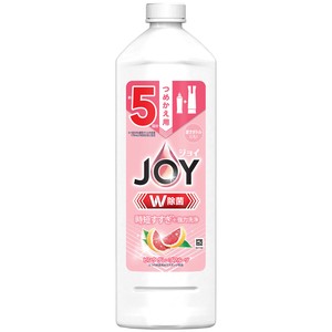 ジョイ W除菌 食器用洗剤 ピンクグレープフルーツ 詰め替え 670ml