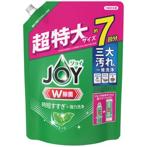 ジョイ W除菌 食器用洗剤 ミント 詰め替え 超特大 910ml