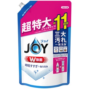 ジョイ W除菌 食器用洗剤 さわやか微香 詰め替え 超特大ジャンボ 1425ml