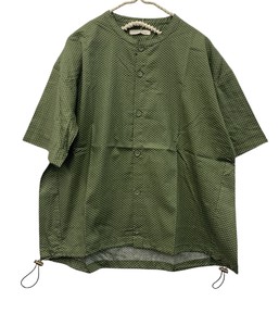 Button Shirt/Blouse Short-Sleeve