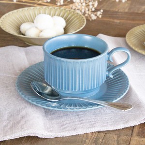 Cup & Saucer Set Blue Saucer