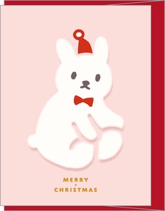 Greeting Card Christmas card Rabbit