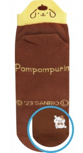 Ankle Socks Socks Embroidered Pomupomupurin