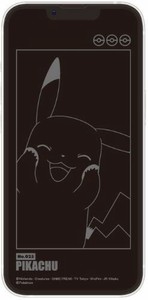 ポケットモンスター  iPhone 14/13/13 Pro 対応 ガラススクリーンプロテクターピカチュウ POKE-820A