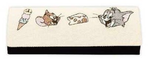 Glasses Case marimo craft Tom and Jerry Embroidered