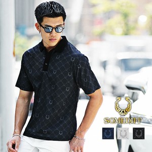 Polo Shirt Patterned All Over Printed
