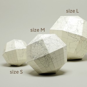 Globe/Map 3-types Made in Japan