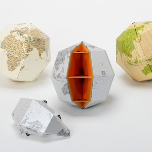 Globe/Map Series 3-types Made in Japan