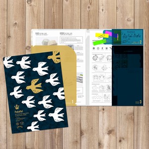 File Bird Folder Clear Made in Japan