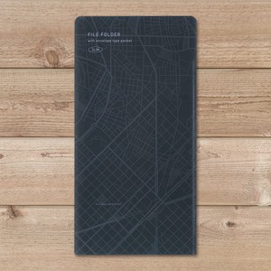 File Plastic Sleeve Slim-type Pocket File Made in Japan