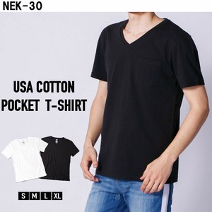 【2025春夏】USAコットン無地ポケTシャツ