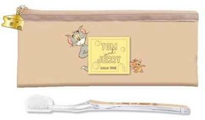 Toothbrush Pouch marimo craft Tom and Jerry Patch