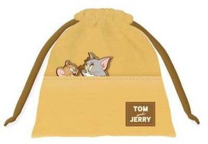 Pouch marimo craft Tom and Jerry Embroidered