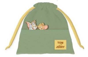 化妆包 刺绣 Tom and Jerry猫和老鼠 Marimocraft