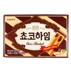 クラウン チョコハイム 47g 韓国お菓子 チョコクリーム入ウエハース