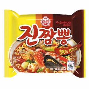 オットギ ジンチャンポン 130g 韓国ラーメン 野菜と魚介の旨味