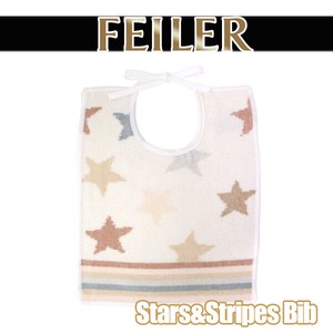 FEILER フェイラー Bib ビブ Stars&Stripes スターズ＆ストライプス 【よだれかけ スタイ】