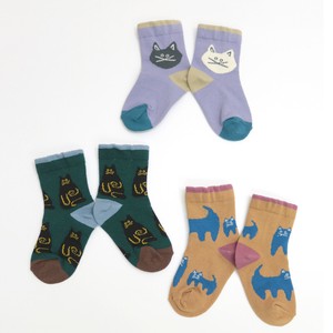 Kids' Socks Cat Socks 3-pairs