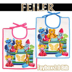 FEILER フェイラー Bib ビブ Toybox 2.0 トイボックス 【よだれかけ スタイ】