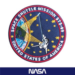 WAPPEN【NASA-STS-99】ワッペン リメイク アメリカン雑貨