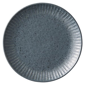 [美濃焼 食器]Sogime（削ぎ目） チタングレー 26.5cm大皿[日本製]