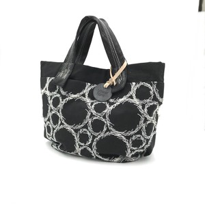 Tote Bag Cattle Leather Spring/Summer Cotton 3-colors New Color Made in Japan