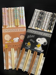Chopsticks SNOOPY 1-sets 2-types 4-pairs set