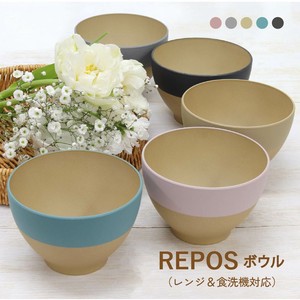丼饭碗/盖饭碗 Repos 洗碗机对应 自然 漆器 日本制造