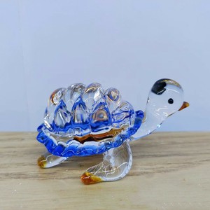 新作 置物 ガラス ウミガメ 装飾品  YEA246