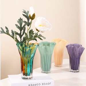 新作 花瓶 ガラス 装飾品  YEA247