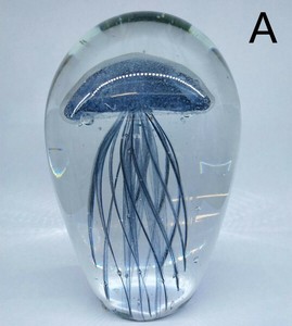 新作 置物 ガラス 水母球 装飾品  YEA268