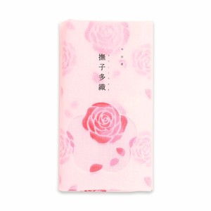 Imabari Towel Hand Towel Gauze Towel Roses Presents Face Made in Japan