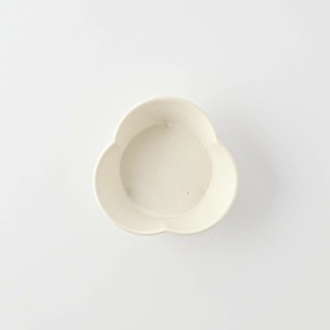 asumi(彩澄) 8cm花型小鉢(小) 白結晶[日本製/美濃焼/和食器/リサイクル食器]