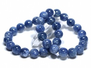 ☆高品質☆【ブレスレット】カイヤナイト (3A) (タンザニア産) (約12〜12.5mm) 【天然石】