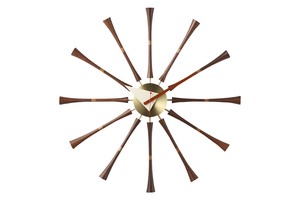 【人気商品】【ジョージ・ネルソン】スピンドル クロック　掛け時計  デザイナーズ家具 デザイン雑貨