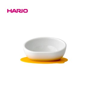 「HARIO公式アウトレット品」小型犬専用フードボウル　チビプレ　ホワイト　PTS-CB-W（ハリオ）