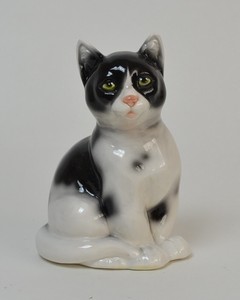 动物摆饰 陶器 动物 猫
