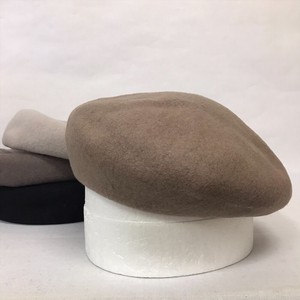 【秋冬帽子】秋冬婦人帽子　マッチウールベレー　レディース帽子