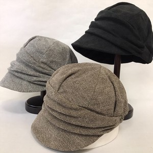 【秋冬帽子】秋冬婦人帽子　+5℃キャスケット　レディース帽子