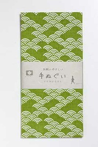 日式手巾 绿色