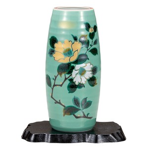 Kutani ware Flower Vase Sasanqua Vases