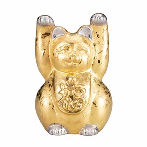 Kutani ware Animal Ornament Gold
