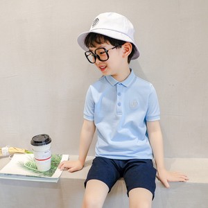 韓国スタイル ポロシャツ ワンポイント刺繍 色豊富トドラー ベビー キッズ 子供服